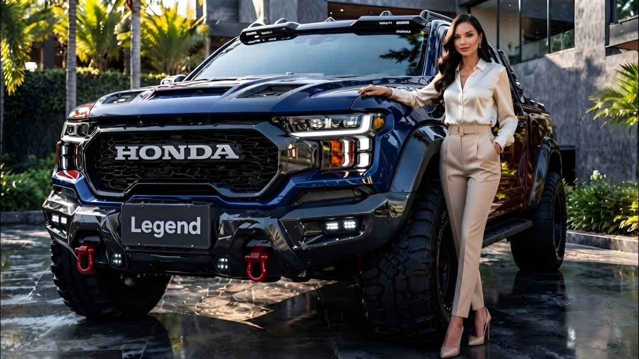 Honda Legend Pickup 2026–2027 | Potencia, Innovación, Versatilidad, Estilo Moderno y Lujo Exclusivo