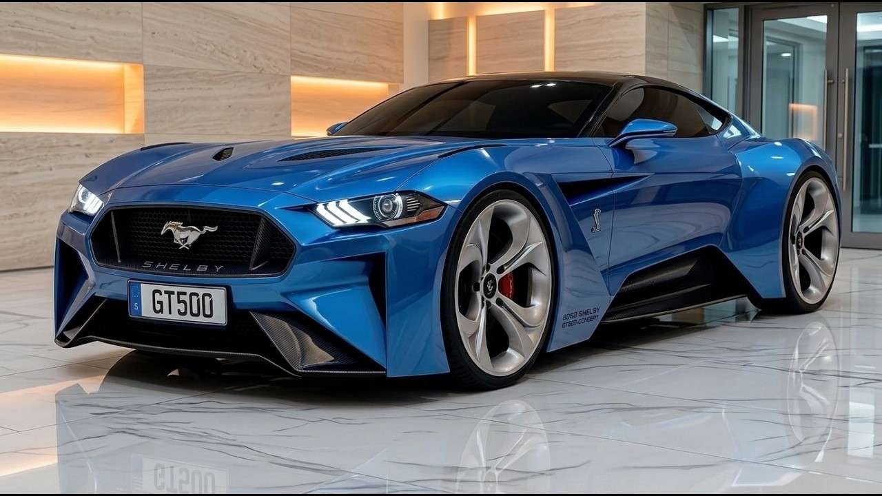 Ford Mustang GT500 2027 Review: Muscle Car Potente, Innovación Premium, Interior Moderno y Estilo Exclusivo Futurista
