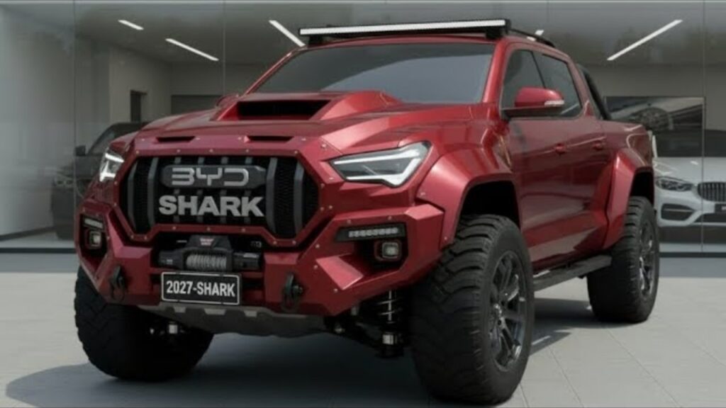 BYD Shark Black 2027 Review: Pickup Eléctrica de Lujo Supremo, Potencia Extrema, Innovación Moderna y Diseño Exclusivo