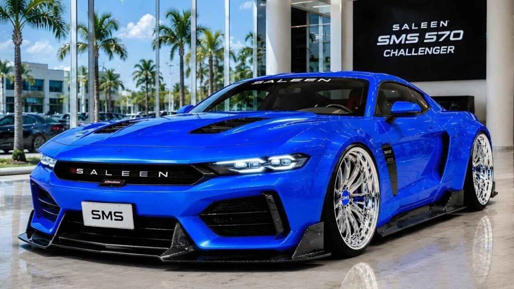 Saleen SMS 570 Challenger 2027 Review: Muscle Car de Lujo Extremo con Potencia V8