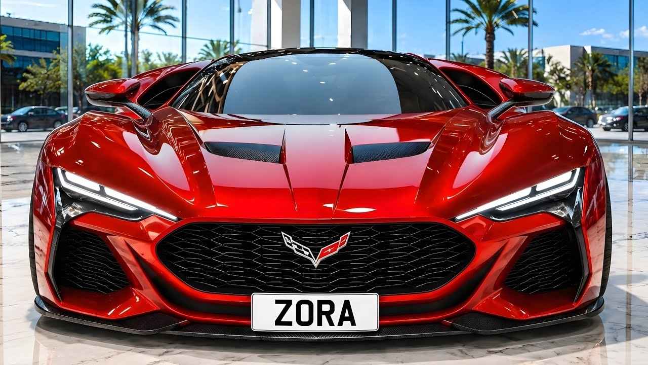 Chevrolet Corvette ZORA 2027 Review: Superdeportivo Americano de 1250 HP, Lujo Moderno y Diseño Exclusivo
