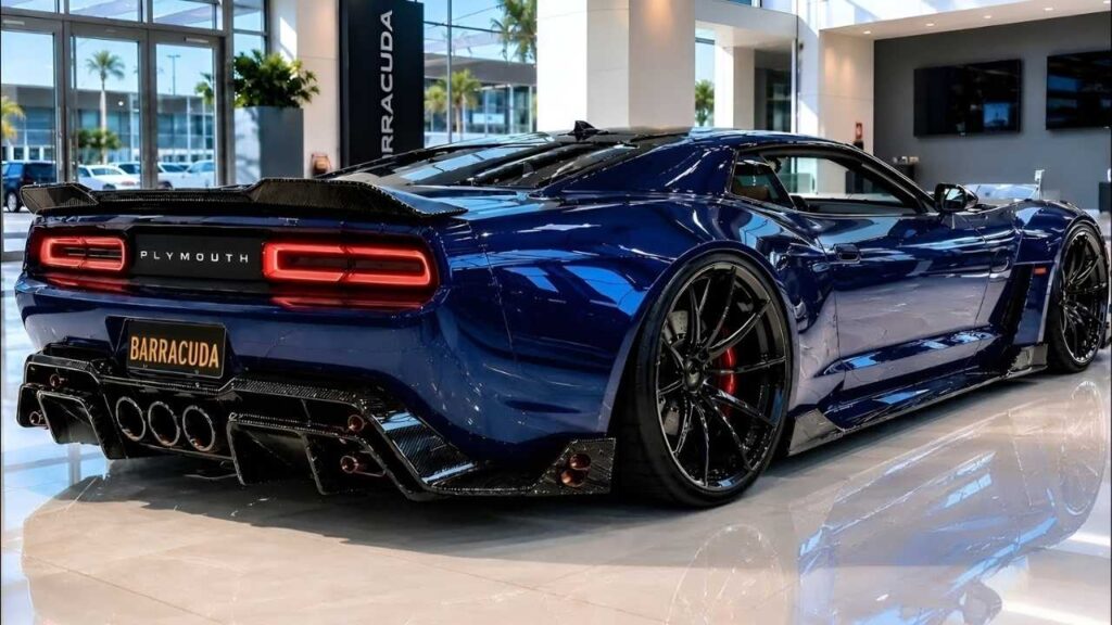 Plymouth Barracuda 2027 | Coupé Deportivo, Potencia, Innovación, Estilo Moderno, Tecnología Avanzada y Exclusividad