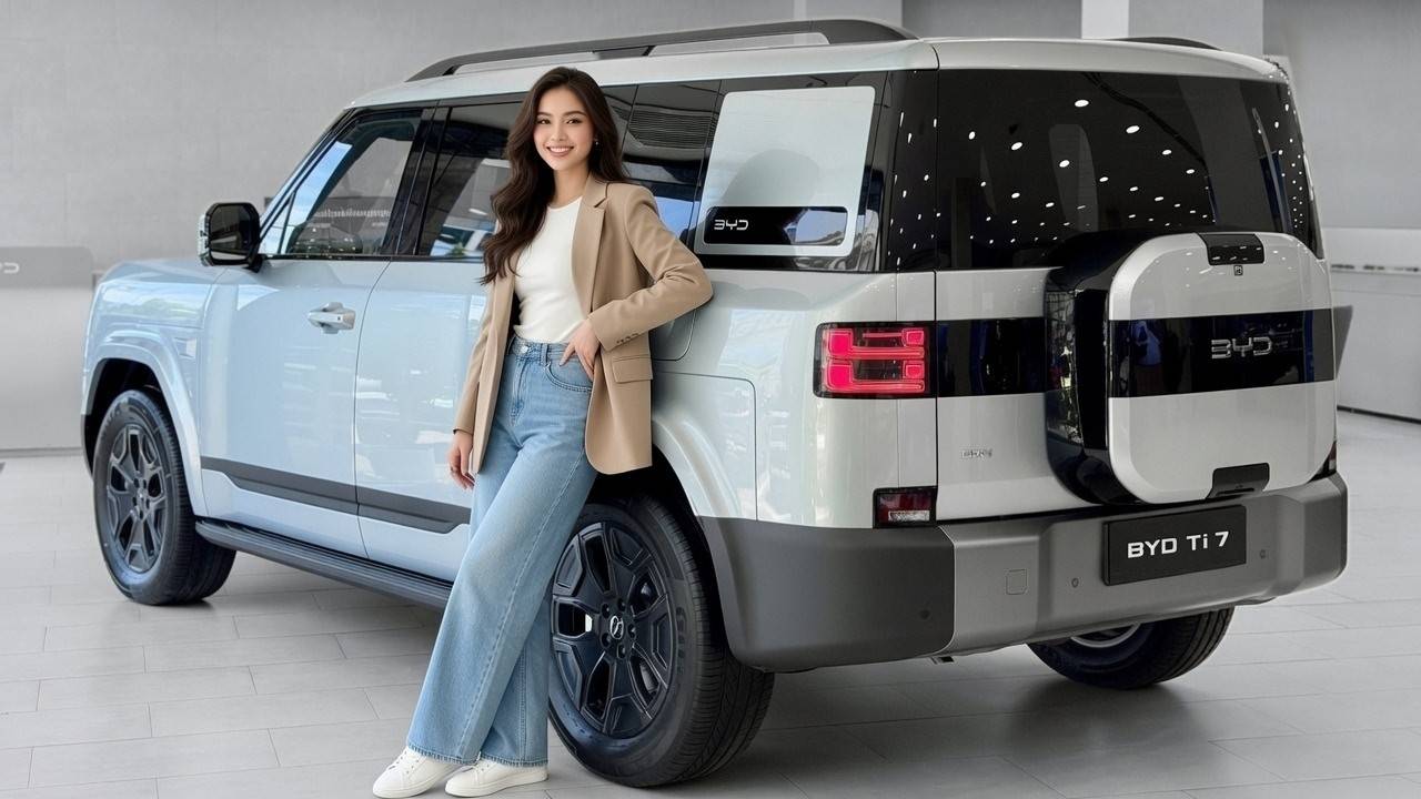 BYD Ti7 2026 Review | SUV Híbrido AWD con Diseño Robusto, Interior Moderno y Potencia Premium