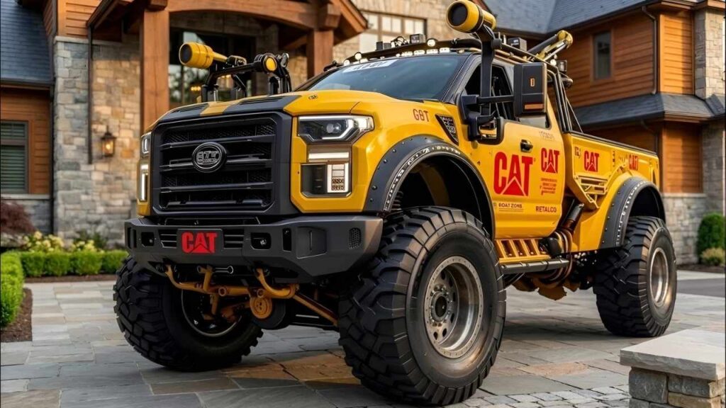 Caterpillar CAT Titan X 2027 | Pickup Concepto, Potencia, Innovación, Estilo Moderno y Lujo