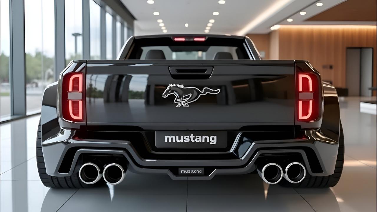 Ford Mustang Pickup Truck 2026 | Potencia, Innovación, Estilo Moderno, Tecnología Avanzada y Exclusividad Premium